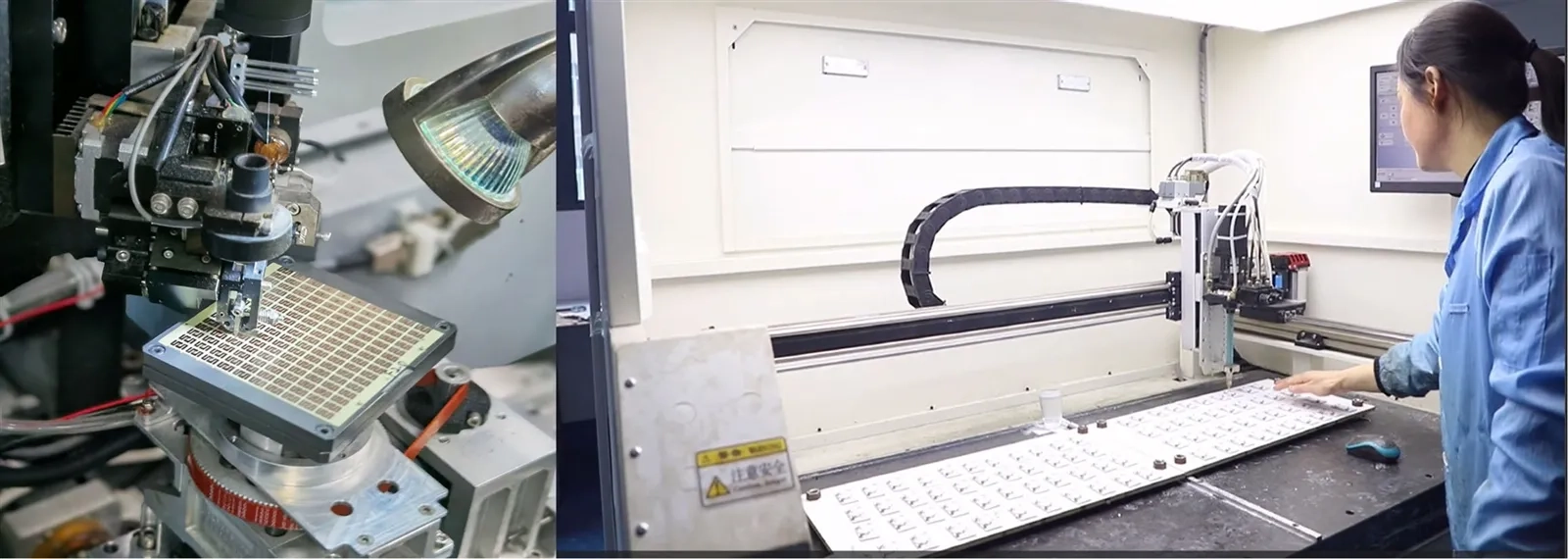 High-tech hotel RFID card factory production line, demonstrating the advantages of direct sourcing for quality control and technical expertise.